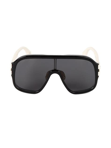 gucci 99mm shield sunglasses|shield gucci sunglasses men.